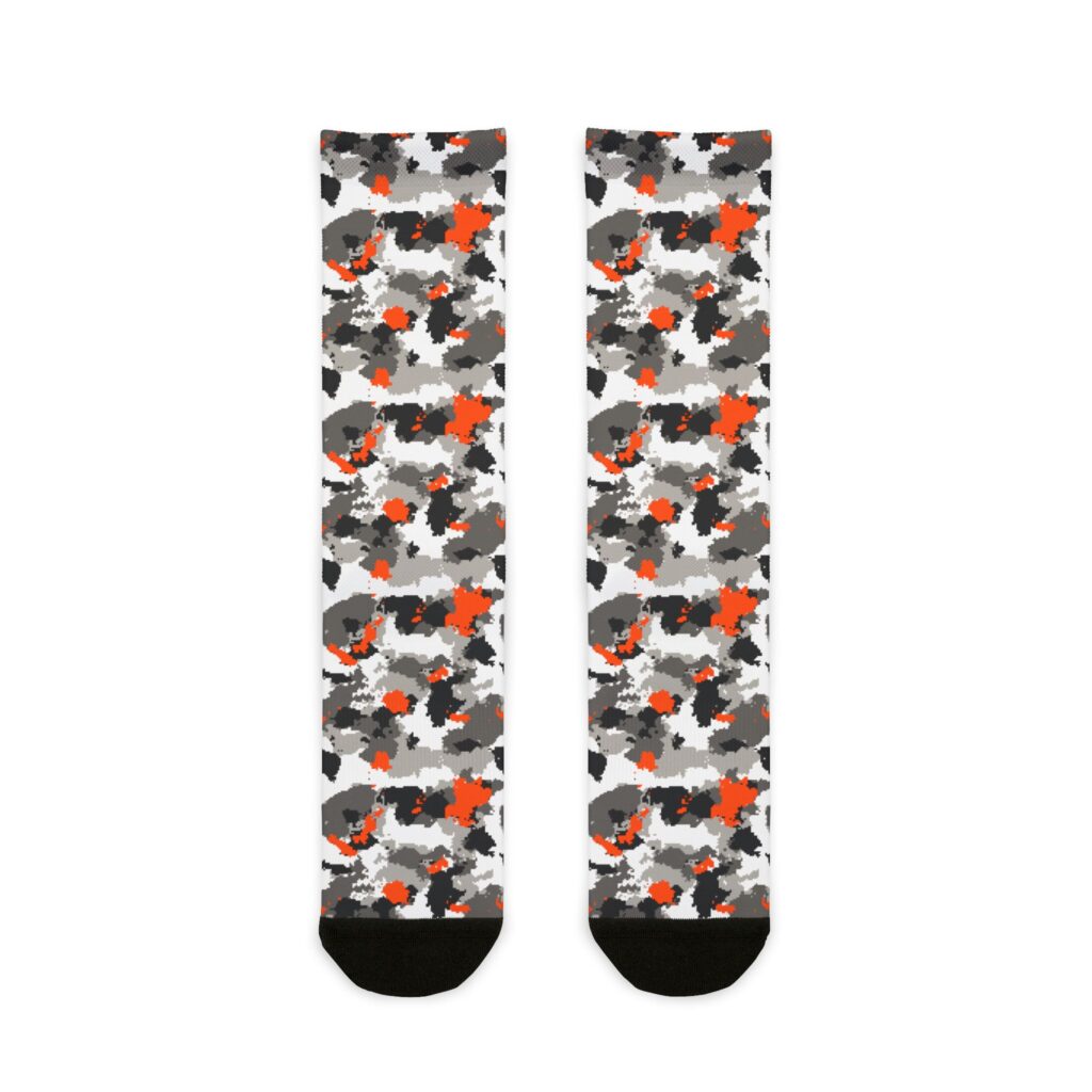 Digital Camo Crew Socks