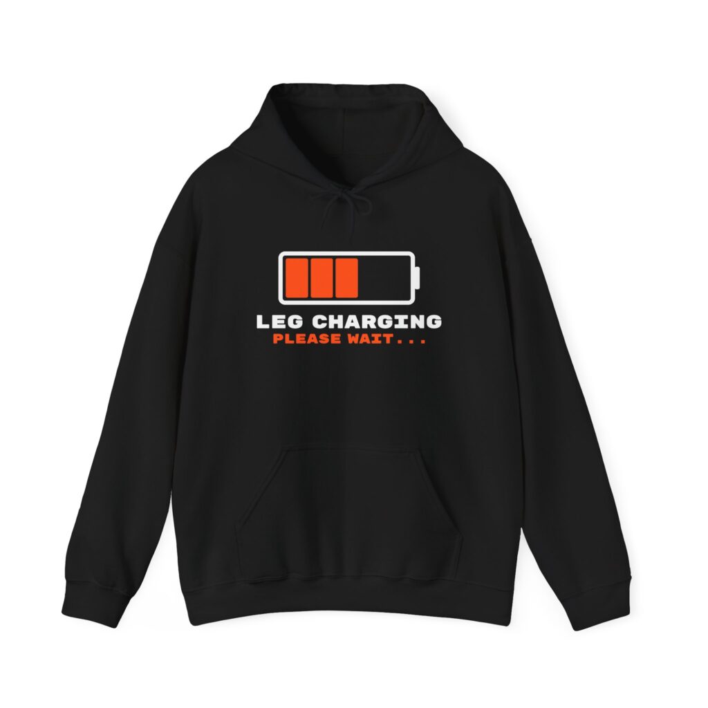Leg Charging, Please Wait Hoodie