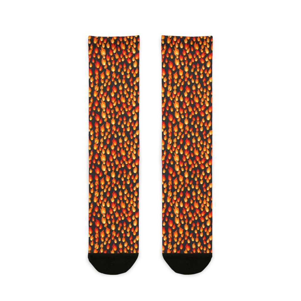 Flames Crew Socks