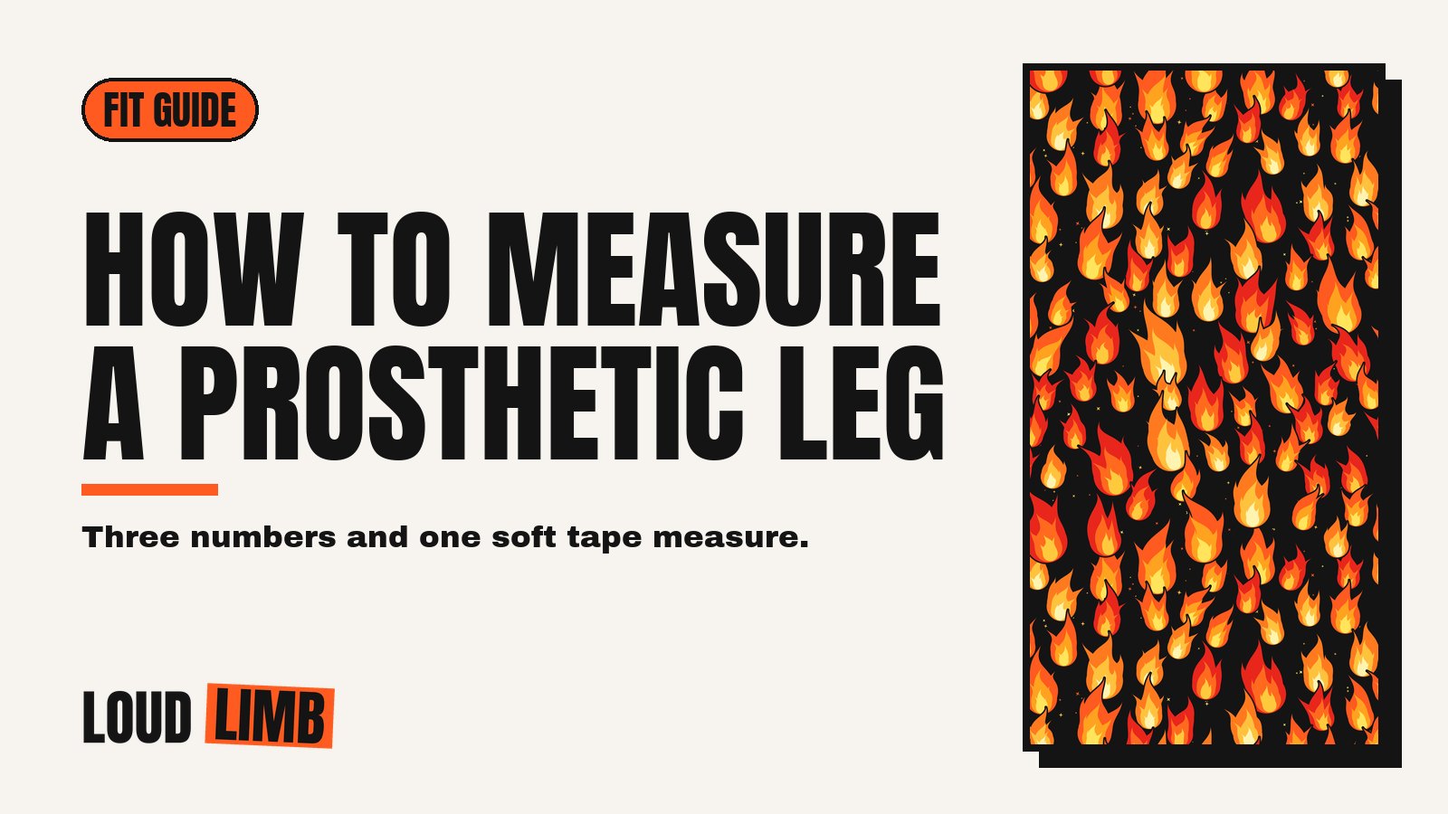 How to Measure a Prosthetic Leg: Circumference, Length and Fit